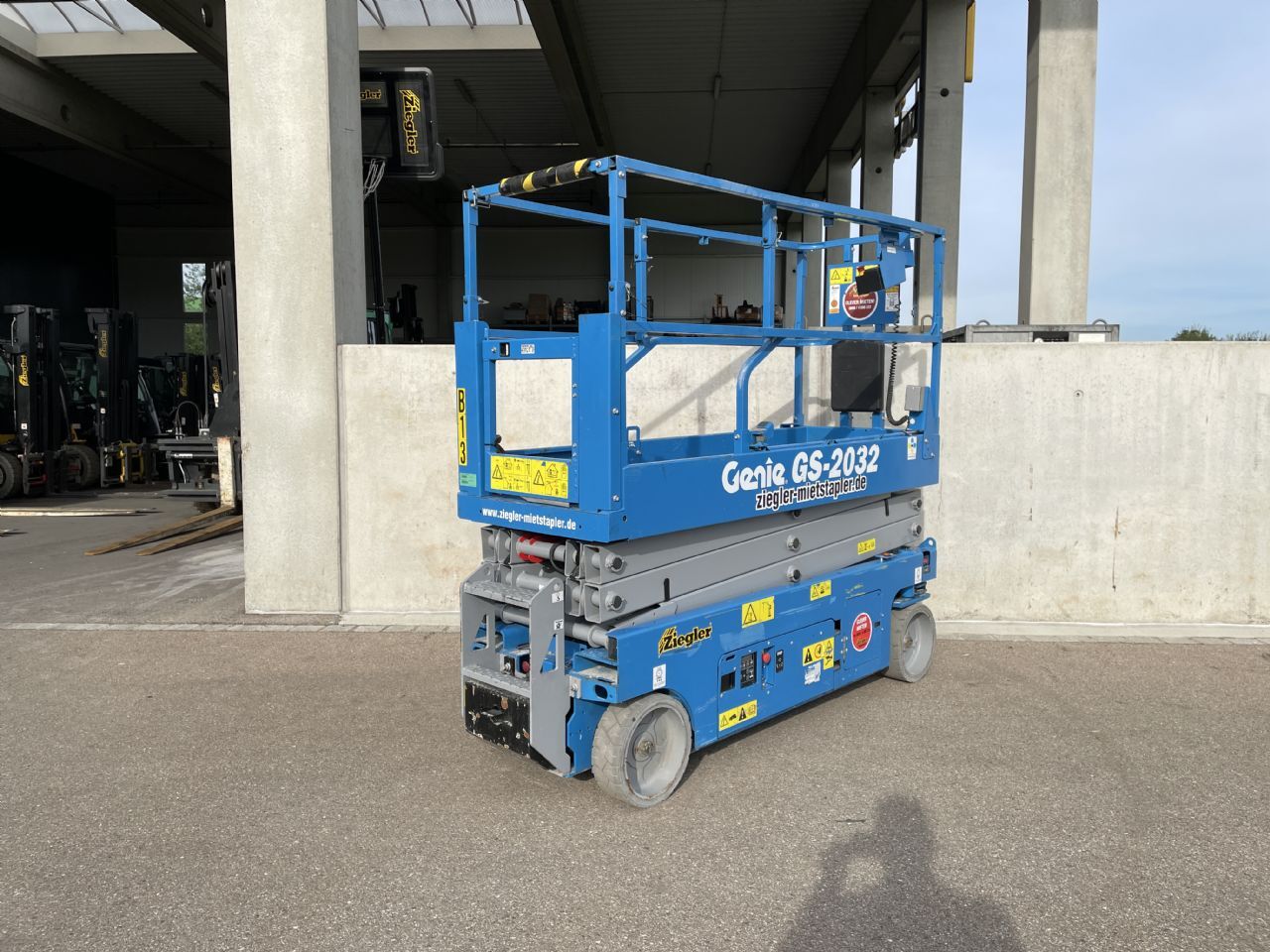 Genie GS-2032 Scherenarbeitsbühne – Nr. G003372