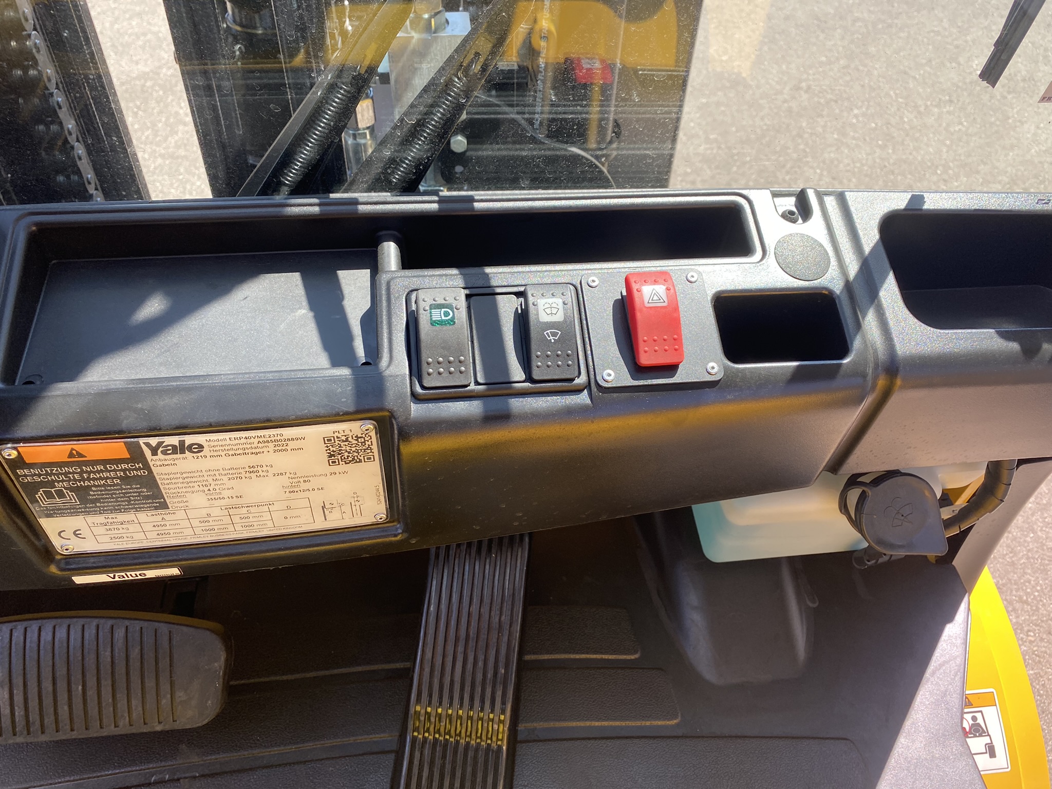 Yale ERP40VM Elektro 4 Rad-Stapler – Nr. G009541 – Bild 6