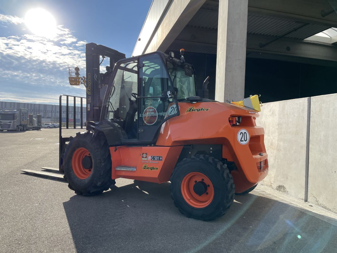 Ausa C501HX4 Geländestapler – Nr. G011799 – Bild 3